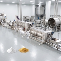 Productielijn voor aardappelchips met automatische weeg- en verpakkingsunit voor precisieverpakking van vers poederproduct voor export
