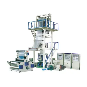 ABA 3-layer Blown Film Extrusion 3 Layer Co-extrusion Film Blowing Extruder Machine