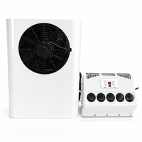 Climatiseur mural DC 24V pour camion et camping-car, nouveau réfrigérant R134a pour une capacité de refroidissement optimale