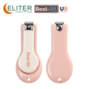 Eliter-cortauñas ecológico para bebés, Kit de cortauñas para uso seguro, color <span class=keywords><strong>rosa</strong></span> y azul, venta al por mayor - Product Image 2