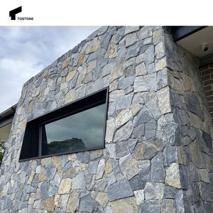 Tostone Pas Cher Usine Personnalisé <span class=keywords><strong>Ton</strong></span> Gris Extérieur Chinois Fou <span class=keywords><strong>Pavé</strong></span> <span class=keywords><strong>Pierre</strong></span> pour Extérieur <span class=keywords><strong>Jardin</strong></span> Paysage Maison Villa Décoration - Product Image 1