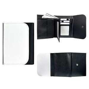 Portefeuille en cuir PU pour femmes et hommes, prêt pour la sublimation - Product Image 3
