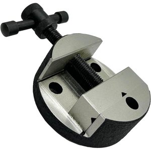 Tornillo de Banco Surtido de 80 mm, Redondo, de Hierro Fundido, Manual, para Mesa de Indexación de Fresado Rotatorio - Product Image 1