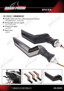 Requin Puissance <span class=keywords><strong>Moto</strong></span> Refit Pièces Personnalisé Dernière Led Mini Indicateur Côté Corps Signal Lampe Pour <span class=keywords><strong>Moto</strong></span> <span class=keywords><strong>Suzuki</strong></span> Dr - Product Image 6