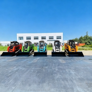 Erdbewegungsmaschine Rad-Hydraulik-Schiebe-Lenkungslader Traglast 1,2T Kleiner Schiebelader EPA Euro 5 Baggerlader - Product Image 5