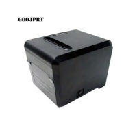 Impresora Térmica sin Tinta de 3 Pulgadas y 80 mm, sin Batería, Compatible con Conexión a Escritorio, Impresión de Recibos con Cortador Automático