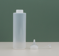 Offre Spéciale LDPE 90/250/500ml petite bouteille à presser en plastique avec bouchon pour miel ketchup soja chili