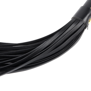 Fouet BDSM Muqu Black 55x2.5cm pour jeux adultes, dispositifs de bondage et de fessées pour couples en roleplay - Product Image 5