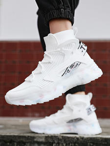 Scarpe da Passeggio Casual Traspiranti con Suola Spessa <span class=keywords><strong>Ultra</strong></span>-Leggera e Rialzo Interno per Uomo Taglie Forti - Product Image 2