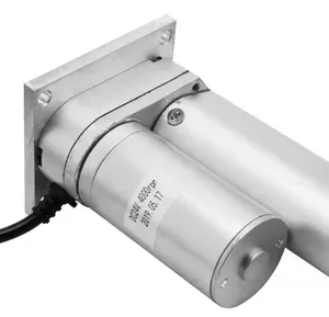 Atuador elétrico de base plana 150mm 800N atuador linear