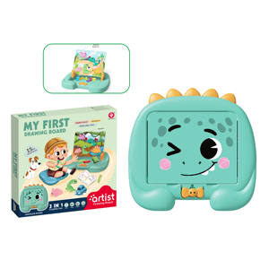 二合一卡通恐龙独角兽画板新款儿童早教磁性书写玩具跨界画板 - Product Image 6
