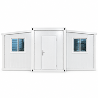 Maison conteneur extensible de 40 pieds prête pour les vacances, isolation thermique, maison préfabriquée en conteneur pour location de vacances