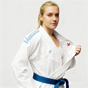 Kimono de Karate Arawaza con Logotipo Personalizado al por Mayor, Ropa Unisex para Entrenamiento de Kumite, Uniforme de Karate <span class=keywords><strong>Smai</strong></span> Aprobado por la WKF - Product Image 4