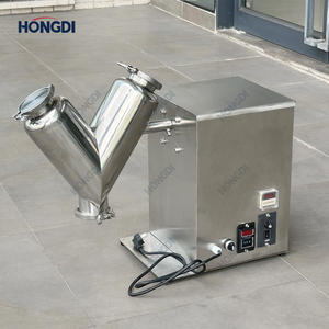 Mezclador Industrial en Forma de V de Acero Inoxidable de Alta Eficiencia, Automático y Controlado por PLC, para Mezclar Alimentos y Polvos Químicos - Product Image 5