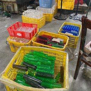 Clear Acrylic Glass Extruded <b>Rods</b> Frosted Bubble Designs Cutting Service Industrial Use Custom Length OEM Brand Model WHC-0627 - Product Image 4