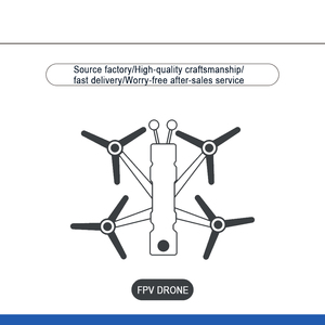 Drone de course FPV professionnel personnalisé OEM ODM, ensemble complet incluant une caméra thermique, un châssis en fibre de carbone, un moteur haute vitesse, un VTX, drone DIY - Product Image 5
