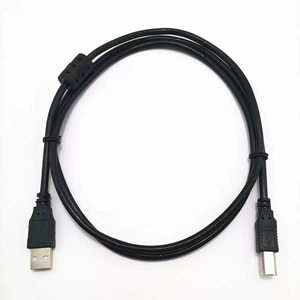 USB 2.0 <b>Cable</b> Printer to <b>Computer</b> High Speed Type A/B Male to Male Power Data Charging <b>Cable</b> <b>for</b> Scanner PVC Jacket Braid - Product Image 2