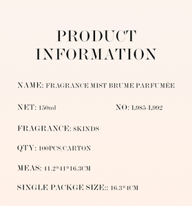Spray corporel <span class=keywords><strong>parfum</strong></span>é longue durée 150 ml aux senteurs fruitées, boisées et florales. 8 types de parfums différents. <span class=keywords><strong>Parfum</strong></span> <span class=keywords><strong>pour</strong></span> femmes. - Product Image 5