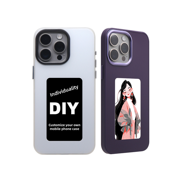 Nfc Mobile case Eink Phone case Nfc E Ink Screen Display Smart Phone case for iphone 15 14 13 Pro Max