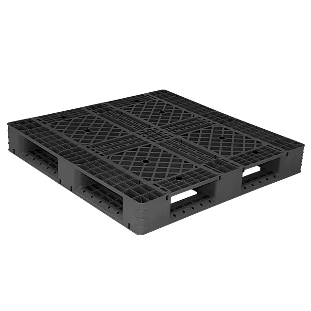 1200x1000x150mm Heavy Duty Industrial Hdpe Blue Euro Standard Reusable Plastic Pallets For Warehouse