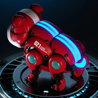 Jouet éducatif pour bébé, chien robot intelligent pour garçons et filles, chien robot dansant et chantant, commande vocale pour enfants, cadeau d'anniversaire