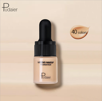 Fond de teint liquide multi-usages Pudaier, maquillage, couvrance totale, léger, format voyage