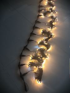 Festival de Navidad al aire libre luz decorativa impermeable 2*3M Luz de cortina led blanco cálido + flash blanco - Product Image 5