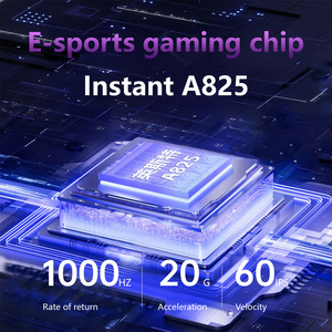 เมาส์สำหรับเล่นเกมแบบมีสาย RGB backlit high dpi 6ปุ่มเมาส์เล่นเกม E-Sports สำหรับเดสก์ท็อปที่บ้าน - Product Image 6