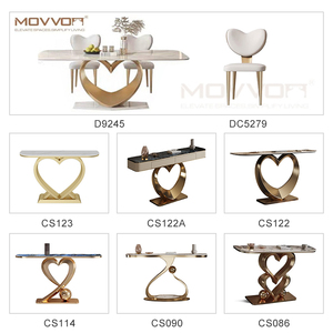 Nouvelle <span class=keywords><strong>Table</strong></span> <span class=keywords><strong>Console</strong></span> Moderne de Luxe en Métal, pour Salon - Product Image 3