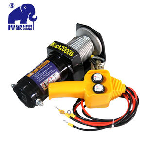 2000-20000LBS 12 В 24 В <span class=keywords><strong>DC</strong></span> электрическая лебедка для внедорожников 4x4 4WD внедорожная электрическая лебедка со стальным тросом - Product Image 5