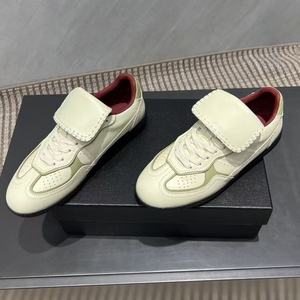 Top quality Retro Lace-Up German Training <b>Shoes</b> Horsehair Leather Upper Sheepskin Linings Mesh Breathable Spring Summer Autumn - Product Image 5