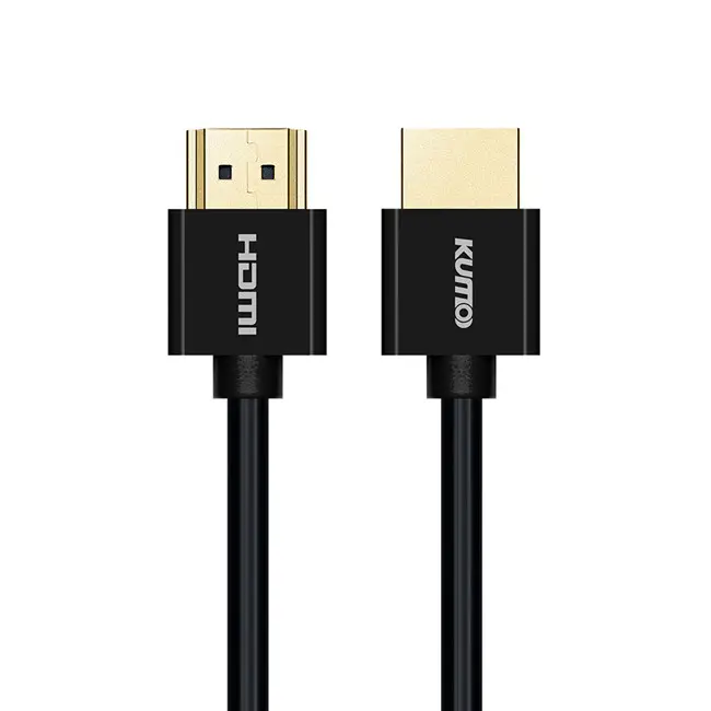 High Speed HDMI Slim Cable Colorful Flat 4k HDMI Audio Video Cable