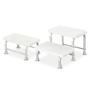 两梯凳组装铝制脚凳ABS板医院脚凳