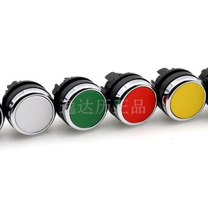 Interrupteur à bouton-poussoir Eaton Moeller A22 Rd 1No avec borne à vis et tête de bouton en plastique pour contrôle industriel - Product Image 2