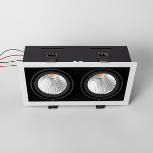 2*15W Double Carré <span class=keywords><strong>Cube</strong></span> Réglable LED Downlight Home Remodeling Lumière LED Moderne Réglable Led Celling Home Remodeling - Product Image 2