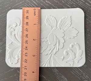 Cartes <span class=keywords><strong>de</strong></span> mariage personnalisées en ivoire avec motifs floraux en relief 3D, enveloppe <span class=keywords><strong>pour</strong></span> toutes <span class=keywords><strong>les</strong></span> occasions, papeterie - Product Image 3