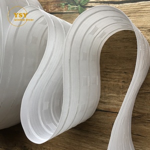 Nastro <span class=keywords><strong>per</strong></span> Tende Decorativo in Poliestere Spesso con 4 Fili, 10cm, <span class=keywords><strong>per</strong></span> Piccoli Ganci - Product Image 4