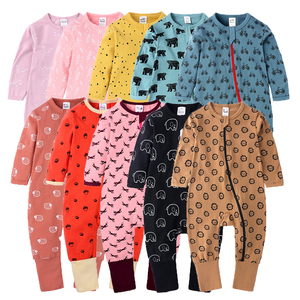 Nouveau style 100% 100% coton infantile barboteuses enfant en bas âge sleepsuit bébé onesie vêtements - Product Image 1