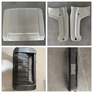 Kit de Parachoques Delantero de Accesorios para Coche YBJ para <span class=keywords><strong>Land</strong></span> <span class=keywords><strong>Cruiser</strong></span> Serie 70 2007-2021 Actualización a 2024-2027 LC76 FJ79 Facelift Kit de Carrocería LC79 - Product Image 3