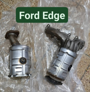 Convertisseur catalytique avec boulons et joint, banc 1 et <span class=keywords><strong>2</strong></span>, compatible avec Ford <span class=keywords><strong>Edge</strong></span> 3.5L 3.7L 2011-2014, Ford <span class=keywords><strong>Explorer</strong></span> 3.5L 2011-2012 - Product Image 2