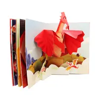 Libro pop-up complicato libro di storie per bambini libro 3d per bambini