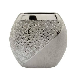 Florero de suelo de Metal plateado antiguo grande, piezas decorativas florales, estilo clásico de flores, decoración de boda, paquete de piezas - Product Image 5