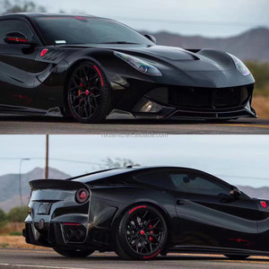 ชุดแต่ง Ferrari F12 สไตล์ SVR คาร์บอนไฟเบอร์ สำหรับกันชนหน้า-หลังและสเกิร์ตข้าง ของแท้จากโรงงาน - Product Image 4
