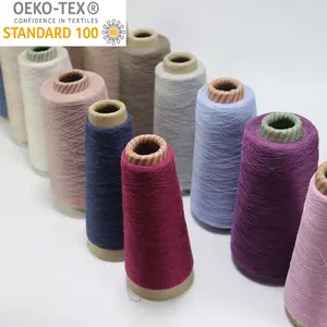 2023 Oeko-Tex100 fantezi iplikler Polyester iplik pamuk ipliği