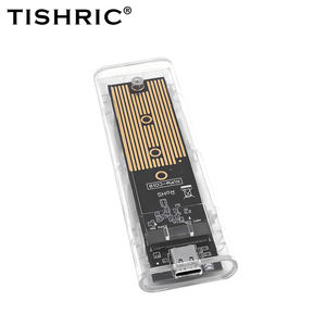TISHRIC Chuangzhenlong S11 透明 <span class=keywords><strong>M</strong></span>.2 デュアルプロトコル ハードディスクボックス - Product Image 1