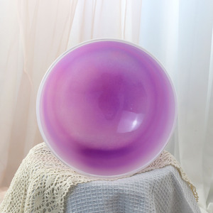 Bol chantant en cristal de quartz pur plus épais ZHQH Lumière cosmique Personnalisation Bol chantant en cristal Son de cristal Bien-être <span class=keywords><strong>des</strong></span> chakras Bol chantant en cristal - Product Image 3