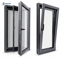 Poignée de verrouillage coulissante pour fenêtre en alliage d'aluminium sur mesure, grille de sécurité, écran d'intimité, double vitrage moderne pour villa