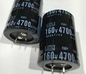 Condensador electrolítico de aluminio 4700UF 160V Nuevo <span class=keywords><strong>NIPPON</strong></span> 35*60MM - Product Image 1