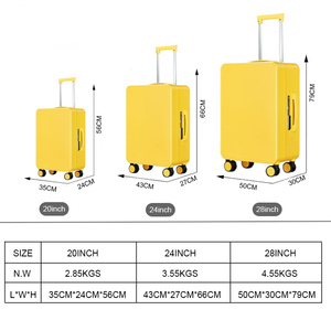 Bolsa <span class=keywords><strong>de</strong></span> lujo impresa personalizada, equipaje <span class=keywords><strong>de</strong></span> poliéster duradero, aleación <span class=keywords><strong>de</strong></span> aluminio moderna TSA para viajes <span class=keywords><strong>de</strong></span> negocios, <span class=keywords><strong>Maleta</strong></span> <span class=keywords><strong>de</strong></span> tamaño <span class=keywords><strong>de</strong></span> <span class=keywords><strong>cabina</strong></span> - Product Image 3