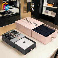 Coffret Cadeau Écologique pour Sous-vêtements et Chaussettes Femme, Boîte de Rangement en Carton pour Leggings et Sous-vêtements, Idéal pour l'Emballage